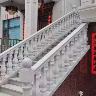 苏州 天然石材 阳台庭院护栏、栏杆