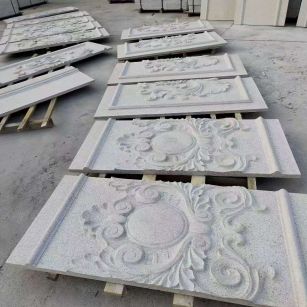 苏州 芝麻白干挂雕花板