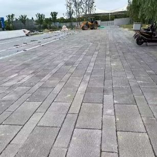 苏州仿古石铺装效果