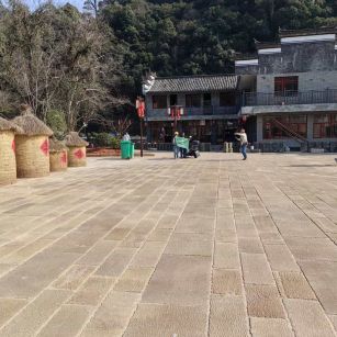 苏州仿古石铺装效果