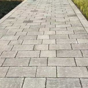 苏州仿古石铺装效果