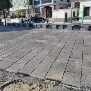 苏州仿古石铺装效果