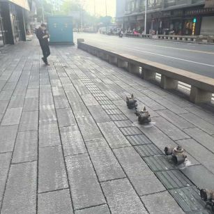 苏州仿古石铺装效果