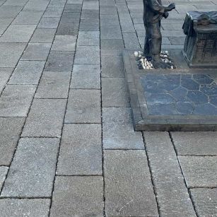 苏州仿古石铺装效果