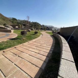 苏州仿古石铺装效果