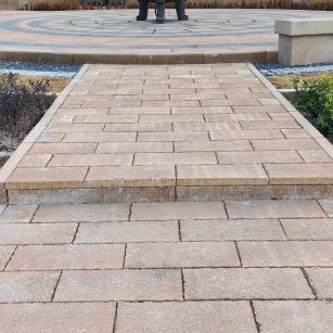 苏州仿古石铺装效果