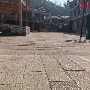 苏州仿古石铺装效果