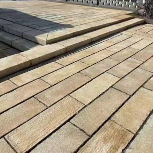 苏州仿古石铺装效果