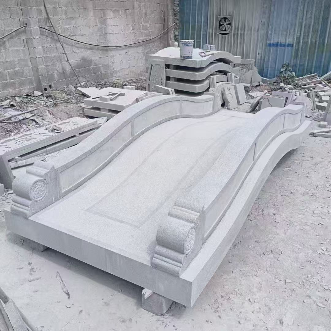 苏州 芝麻灰花岗岩园林景观 小石桥