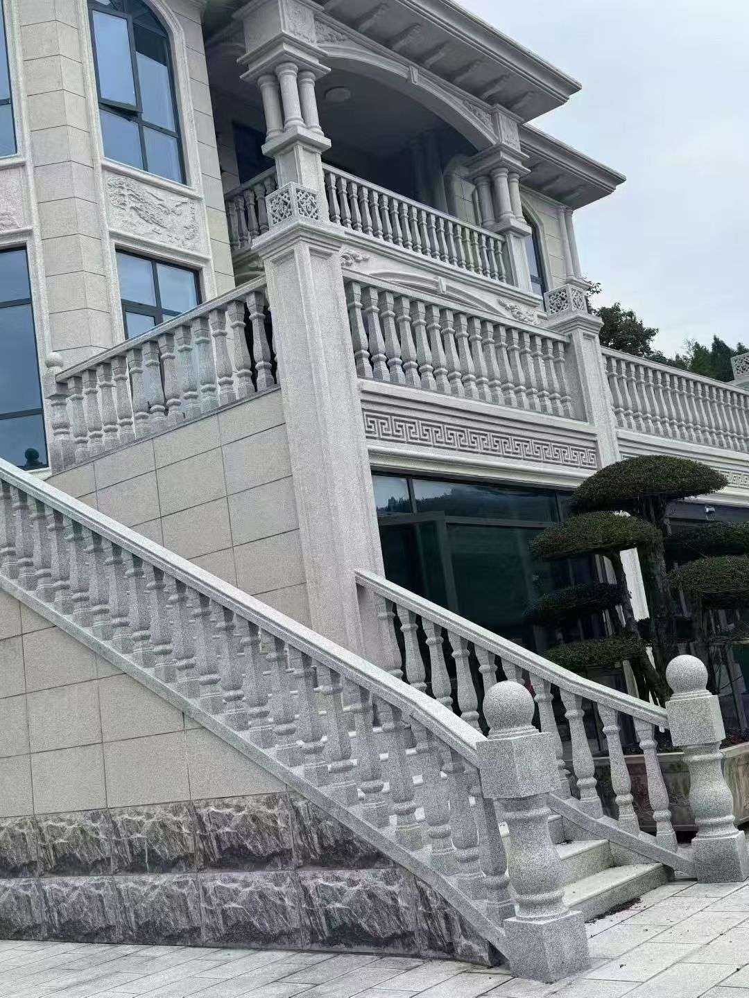 苏州 芝麻白别墅，栏杆