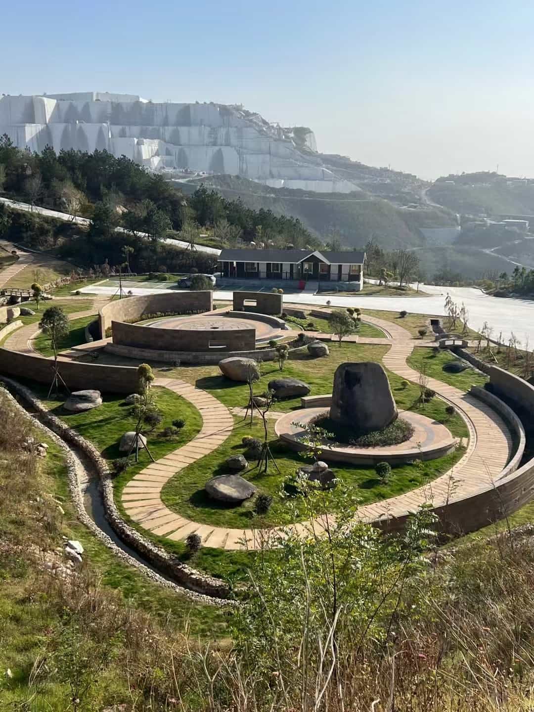 苏州仿古石铺装整体效果