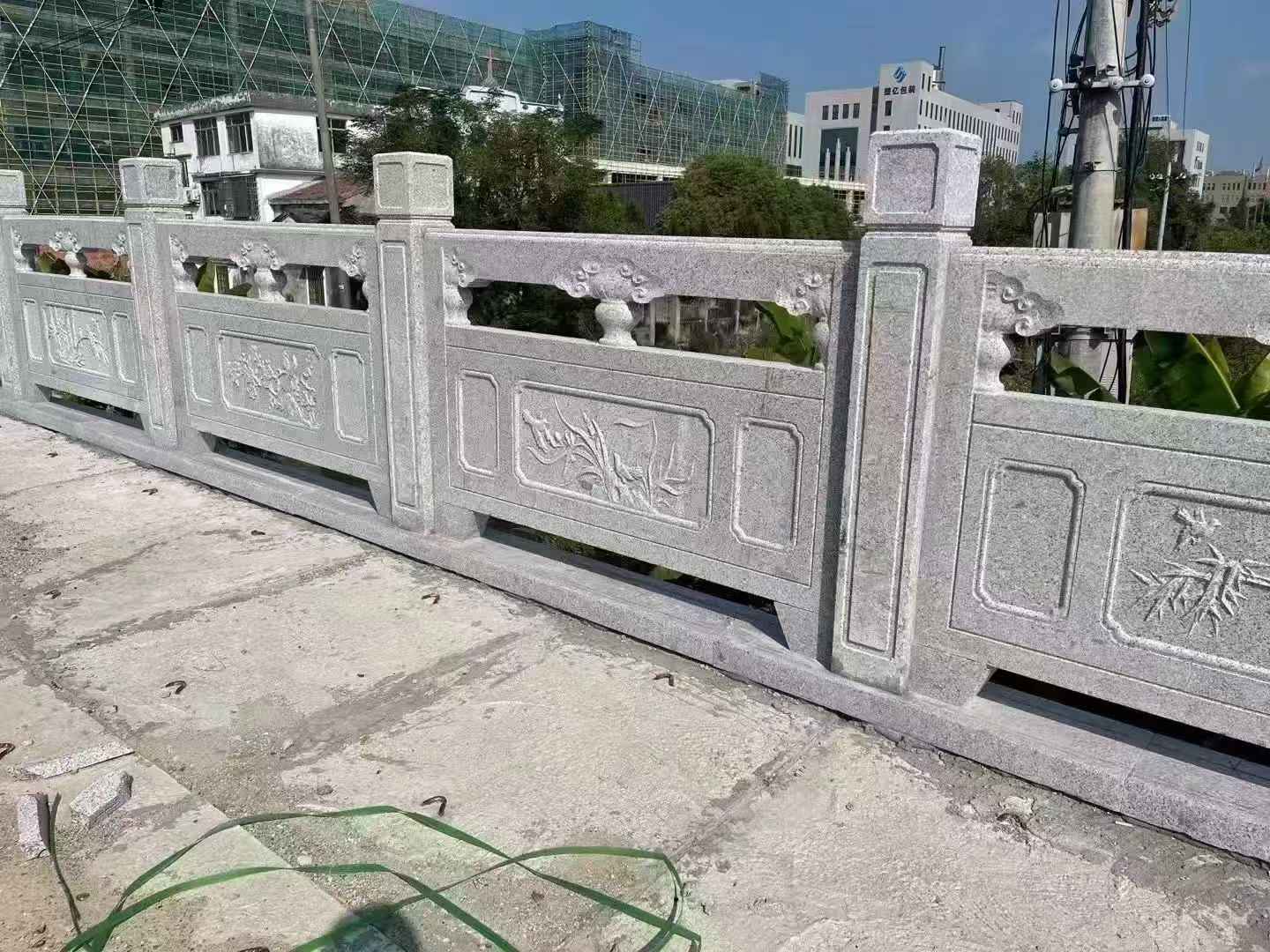 苏州 芝麻白栏杆