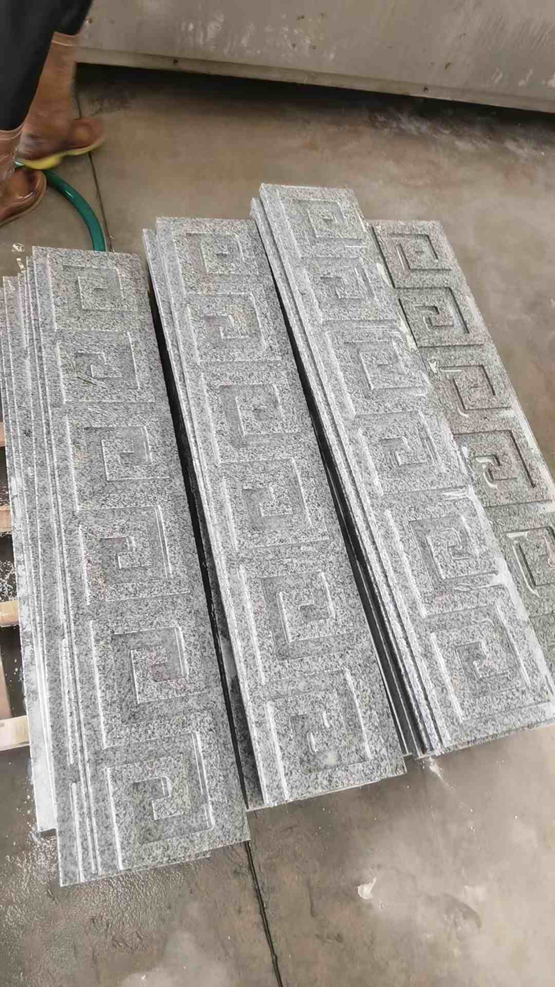 苏州 别墅回纹线条，雕刻