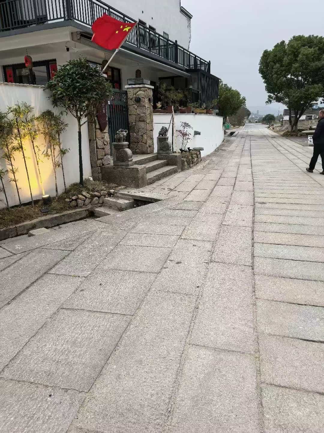 苏州仿古石铺装效果