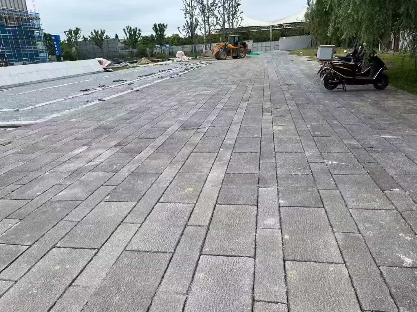 苏州仿古石铺装效果