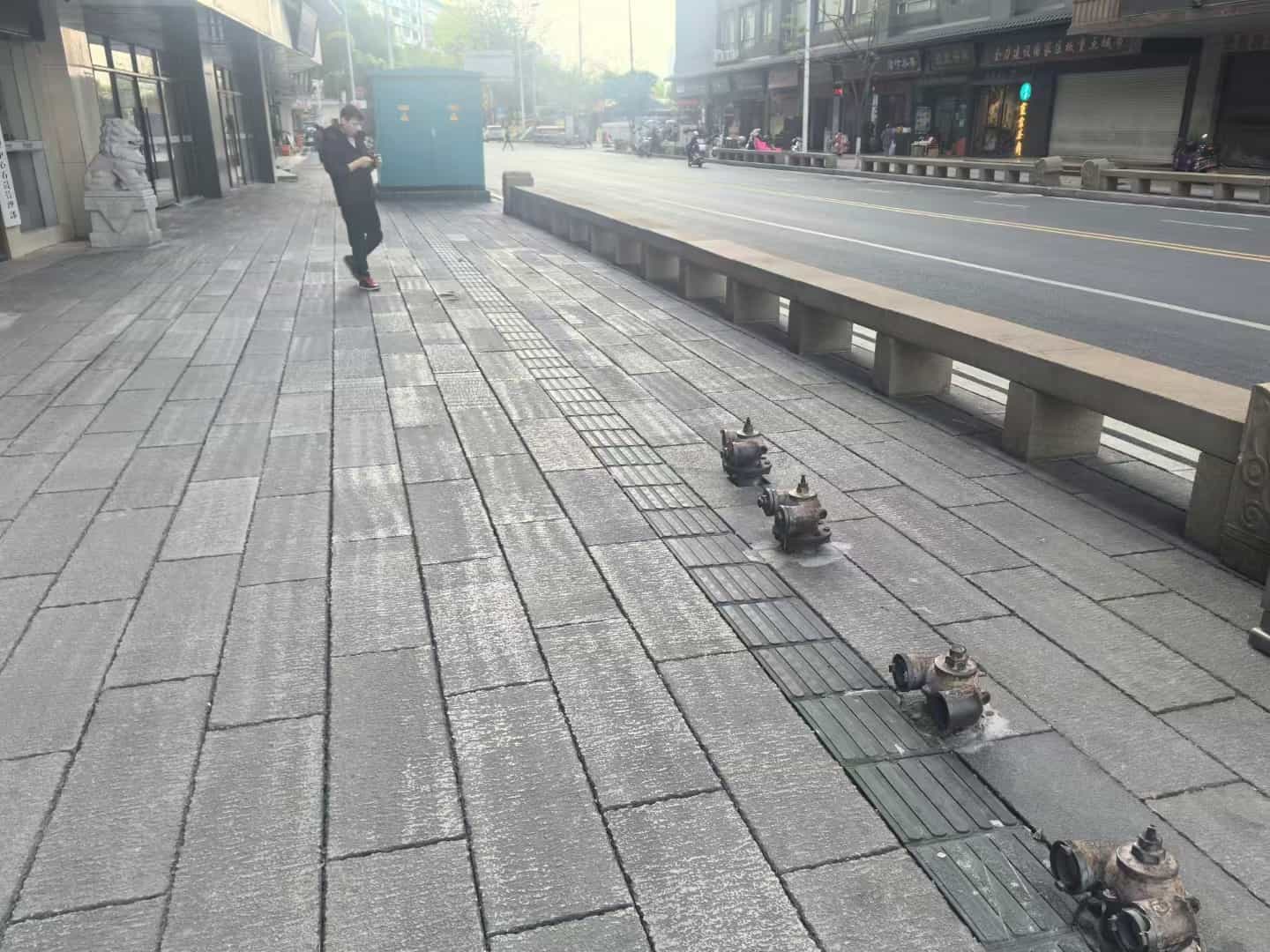 苏州仿古石铺装效果