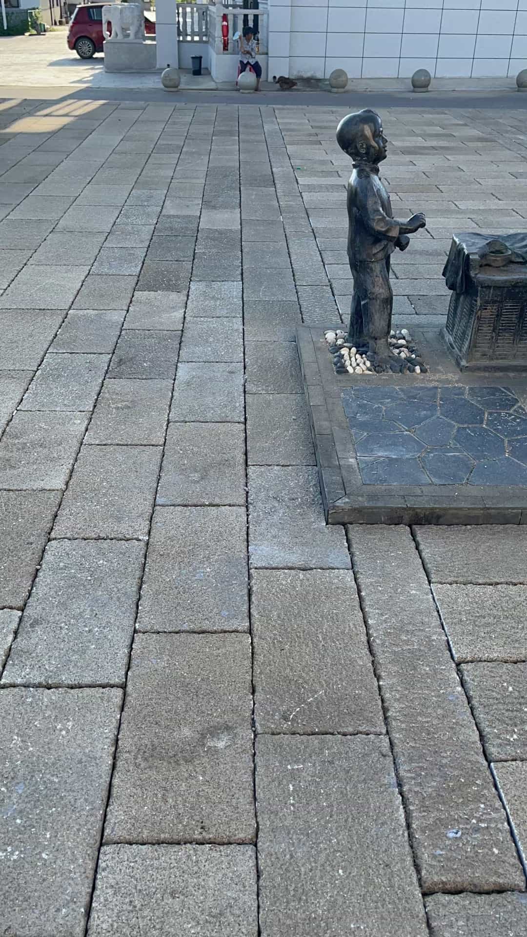 苏州仿古石铺装效果