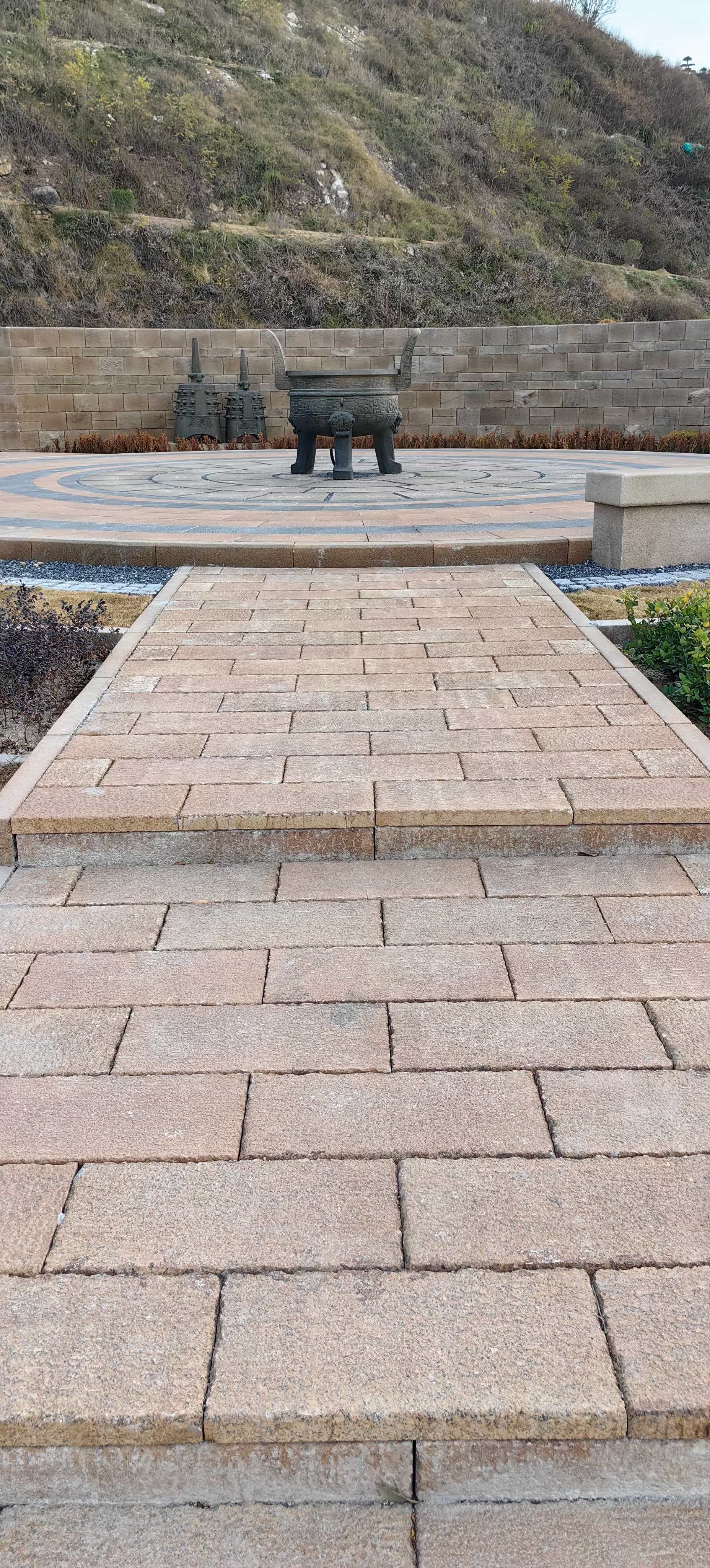 苏州仿古石铺装效果