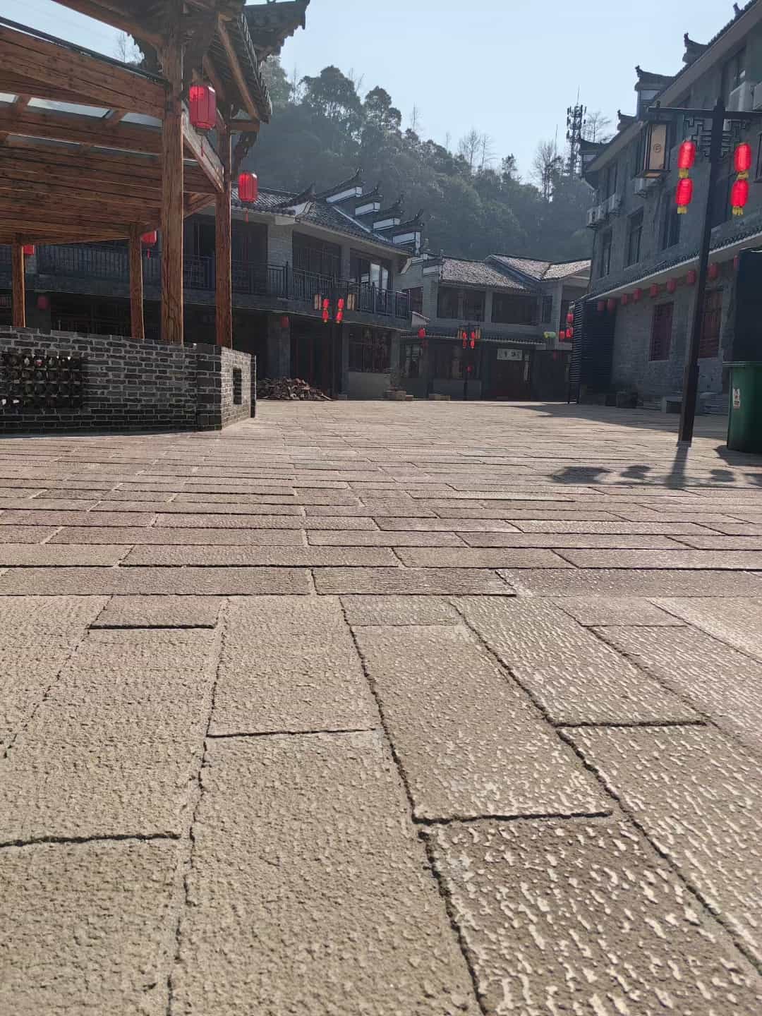 苏州仿古石铺装效果