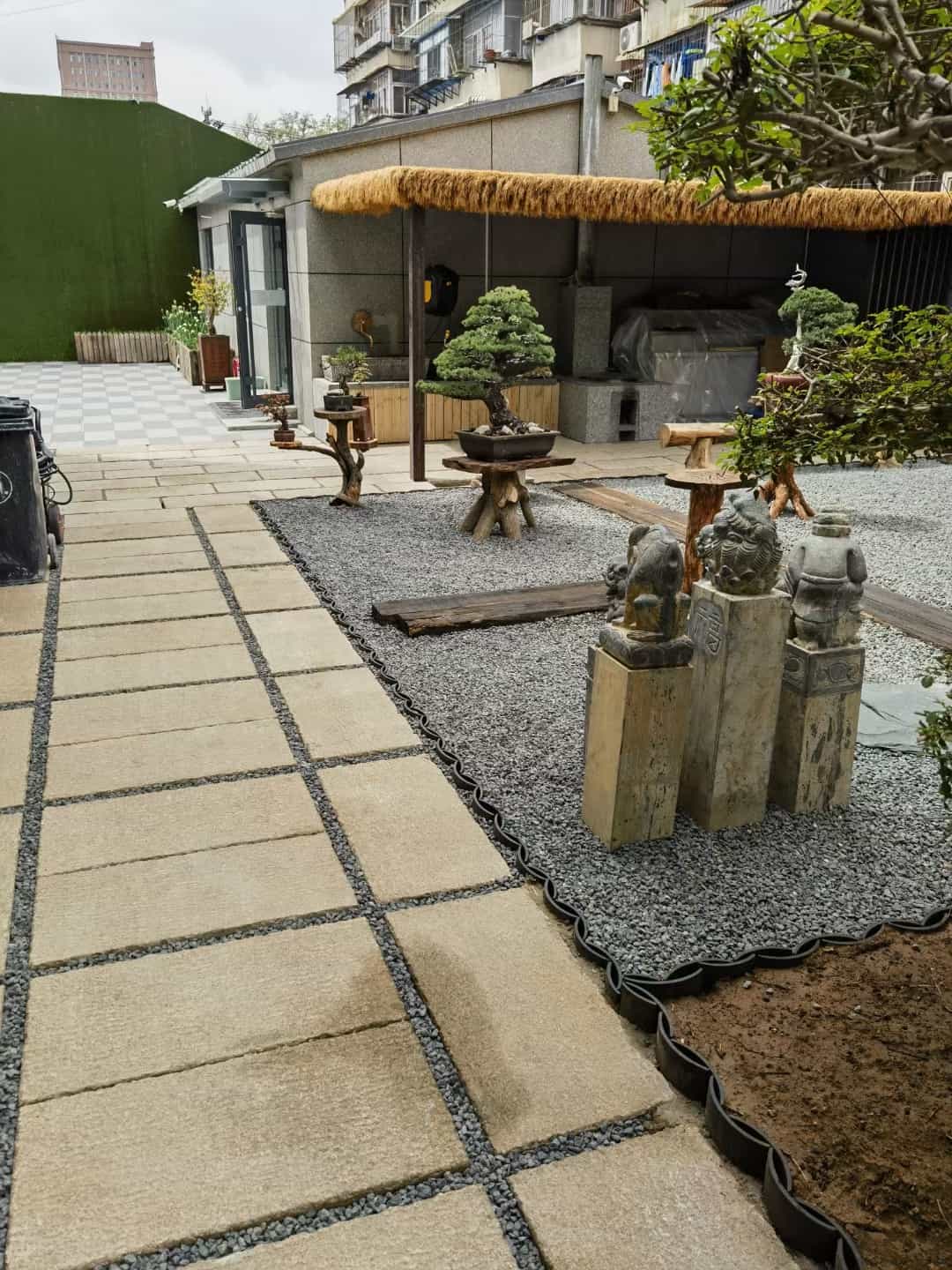 苏州仿古石铺装效果