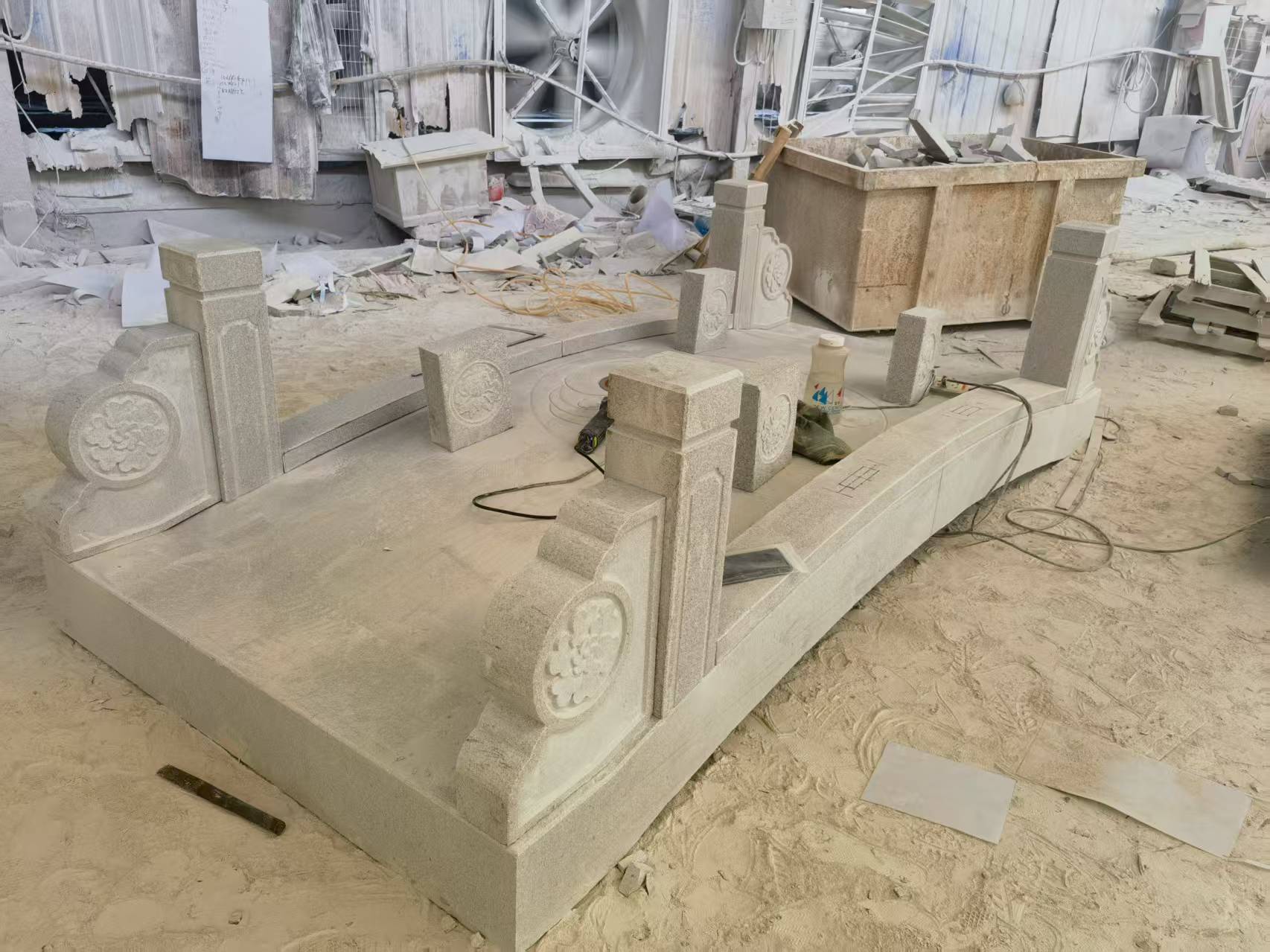 苏州 芝麻灰火烧面石桥-拼装