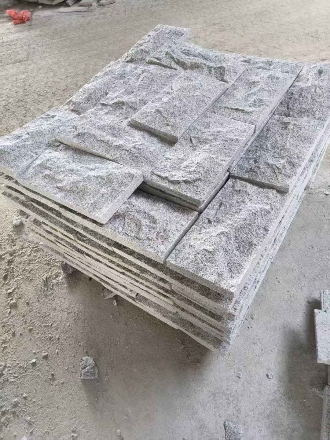 苏州 芝麻白蘑菇石、自然面