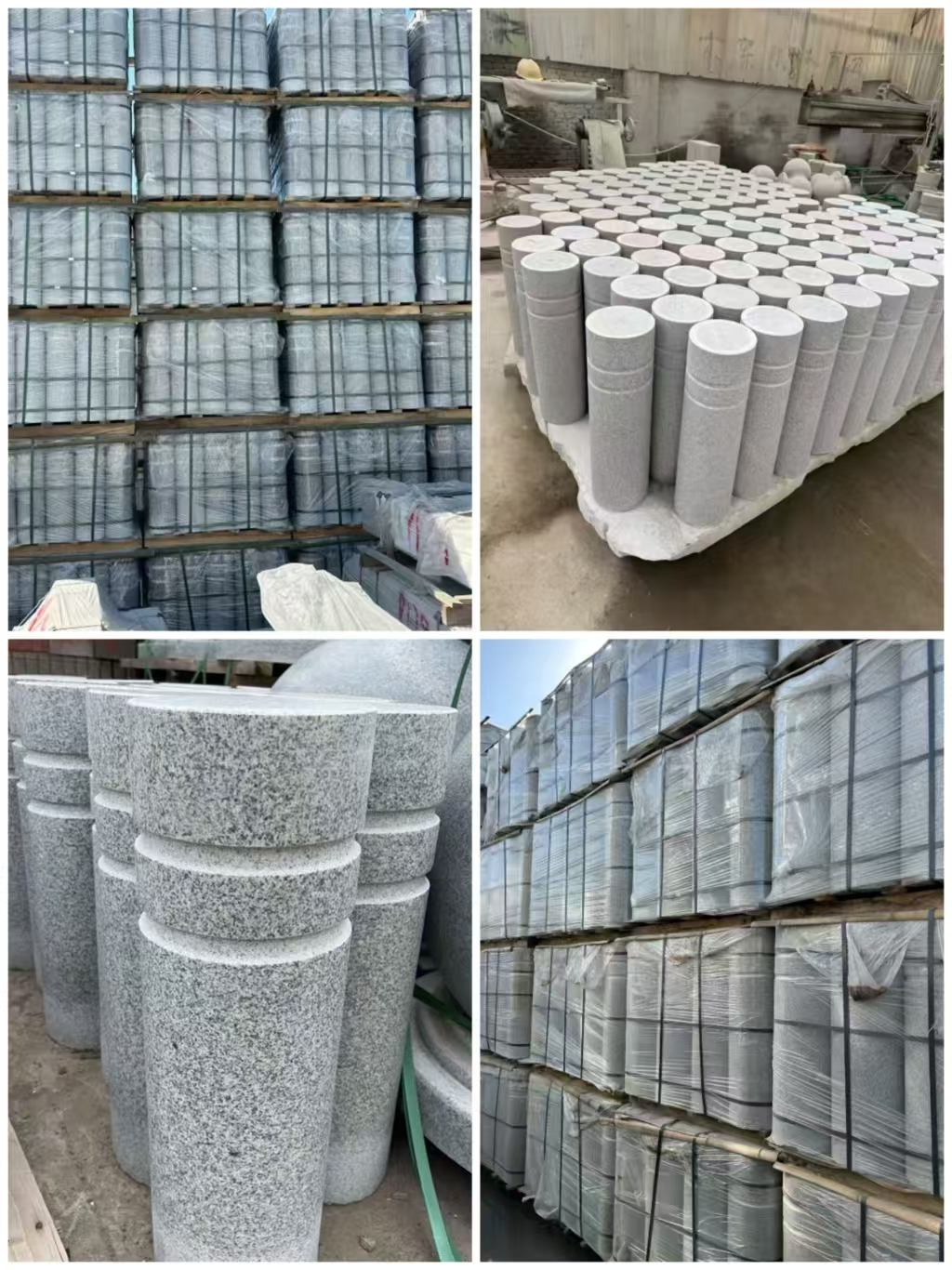 苏州 芝麻白花岗岩挡车柱、隔离柱多少钱